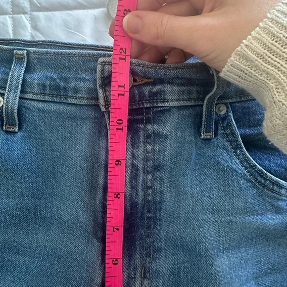 Levi's High-rise Wide Leg Jeans - Size 31 - Picture 9 of 12